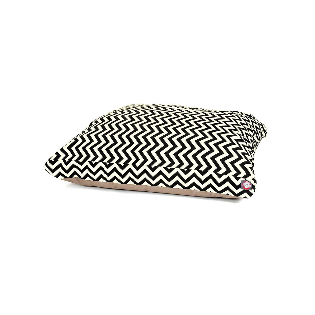 Black Extra Large Rectangle Dog Bed M872