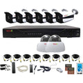 16 Ch. Video Security System with 8 Indoor/Outdoor 5 Megapixel Cameras J66474