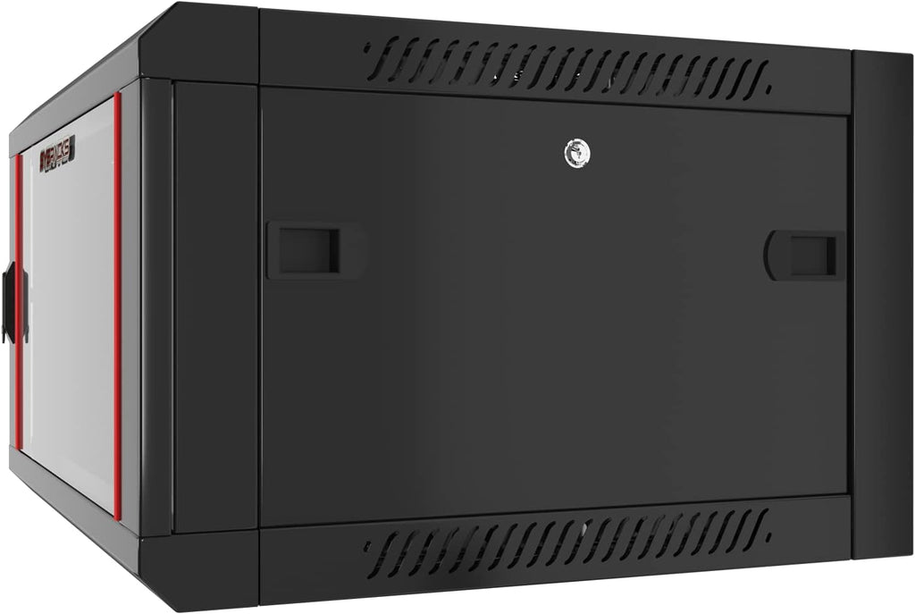 6U 24-Inch Depth Wall Mount Server Rack Cabinet F1461