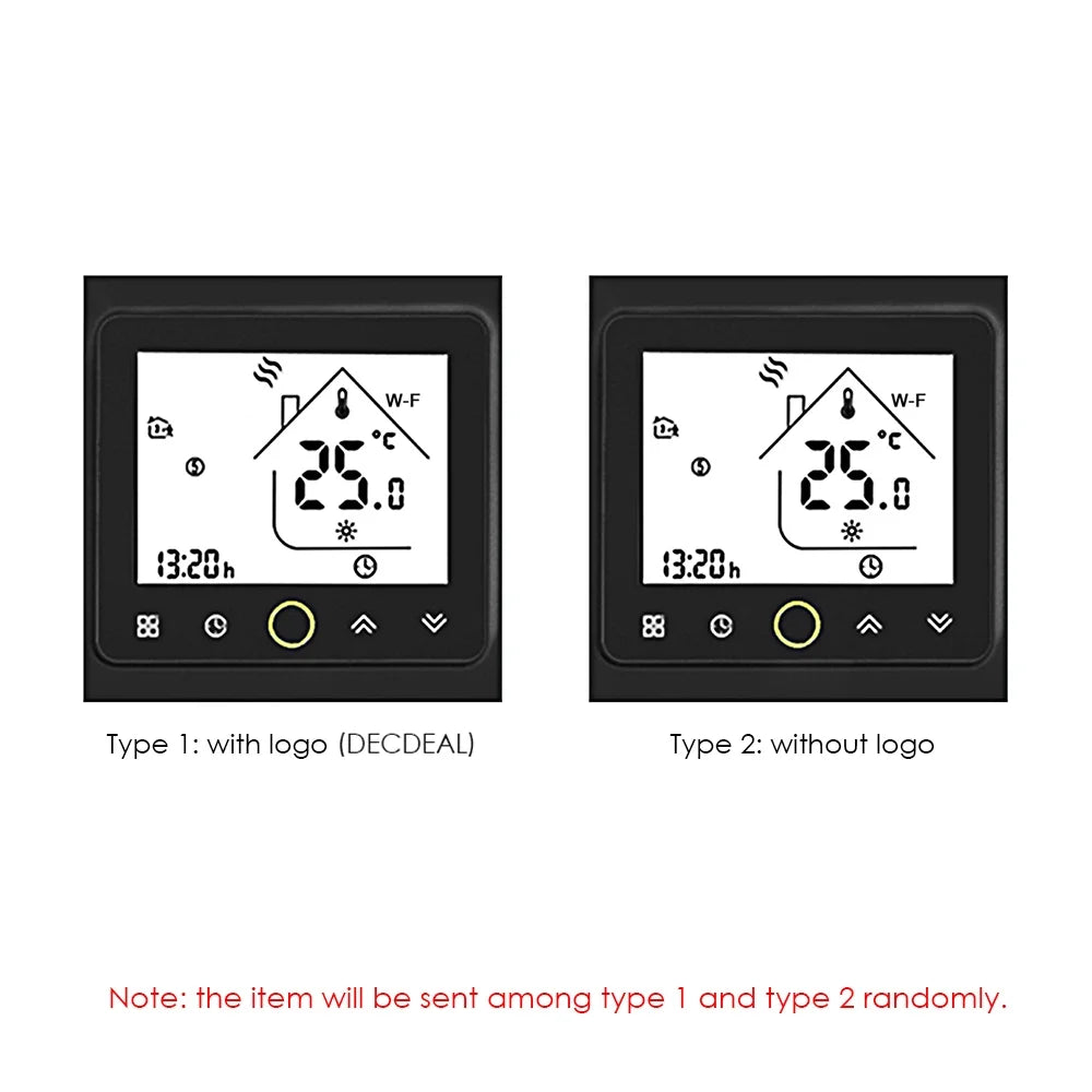 Smart Controller Thermostats Black X5547