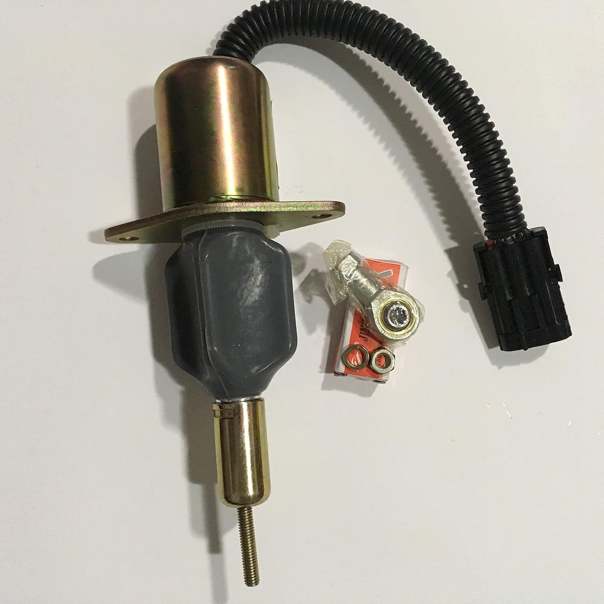 12V Shutdown Solenoid for Cummins 6CTA 8.3L Engine, Pack of 2 V825