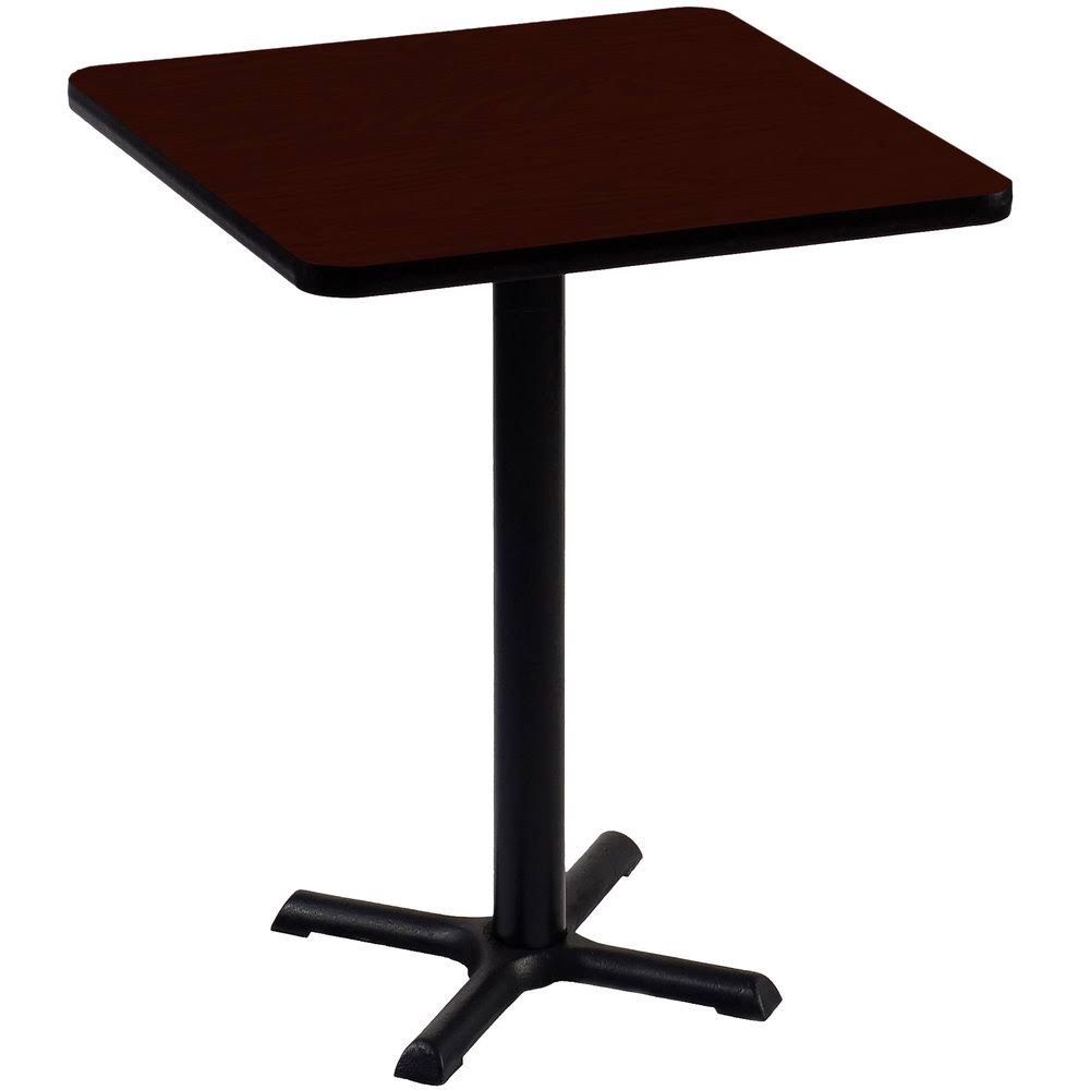 Mahogany Square Bar and Caf Table G9653
