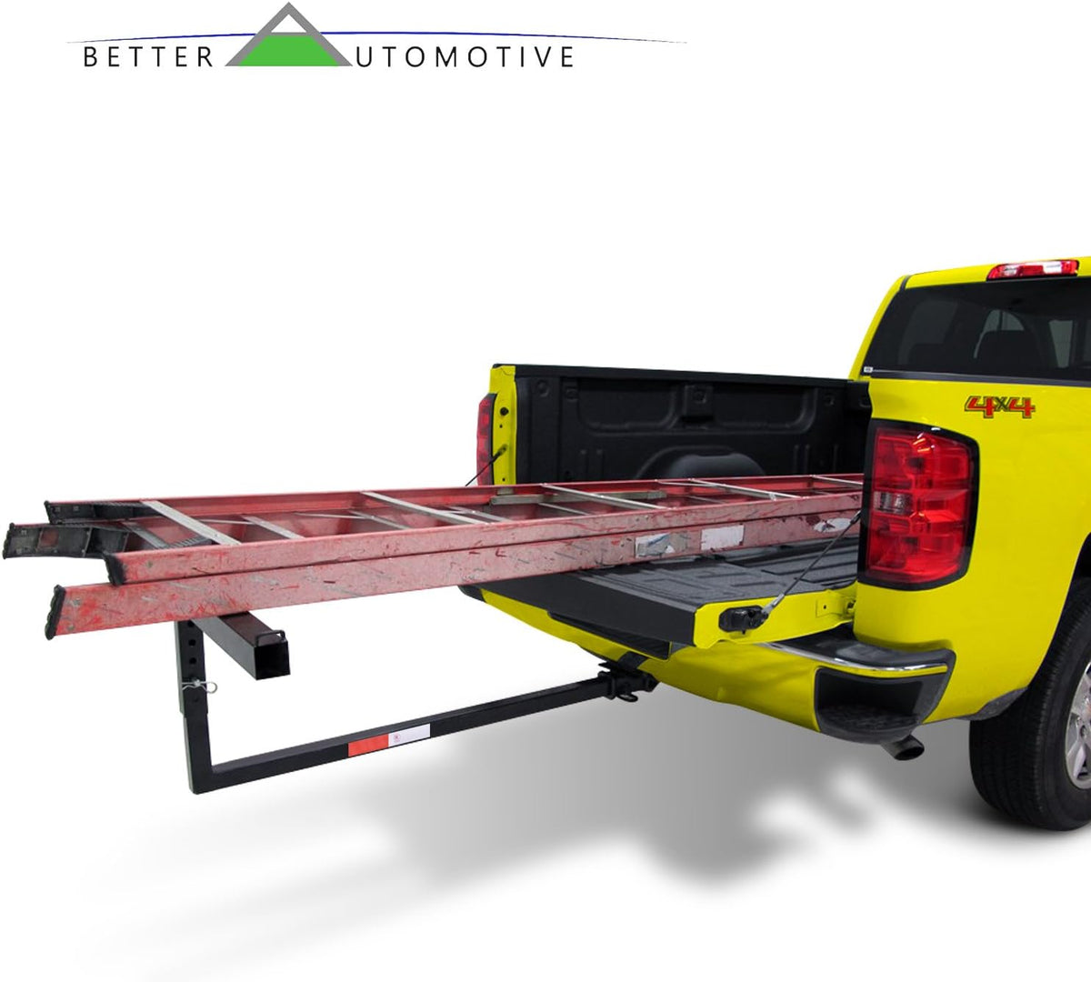 2" Truck Bed Trailer Hitch Mount Extender 500 LBS Capacity Utility Adjustable Universal Pick Up Extension Rack A352