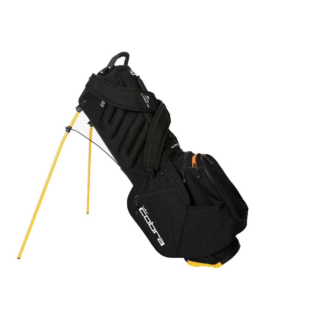 Black-Gold Fusion 5-Way Golf Stand Bag L65072