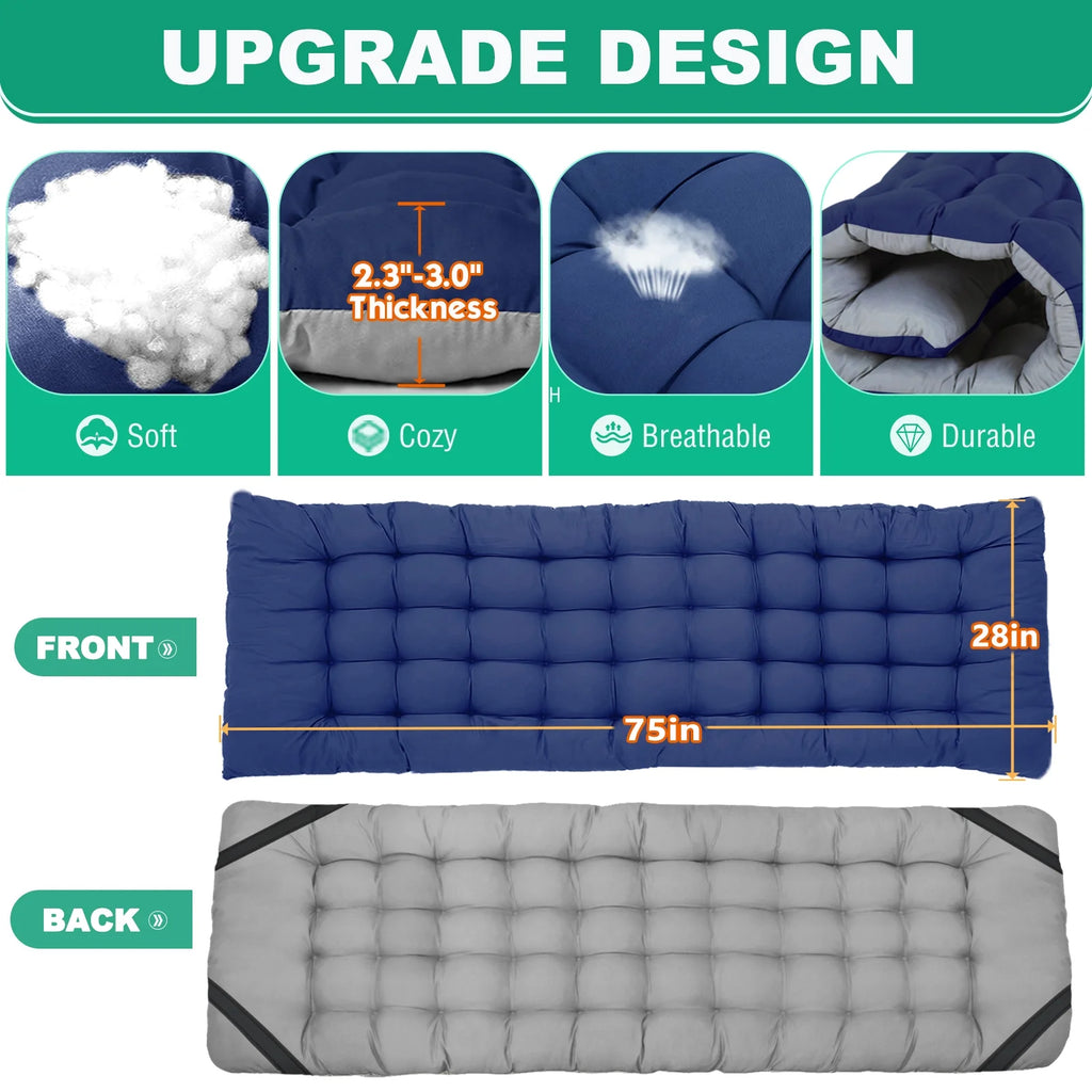 Folding Bed Cot with Carry Bag & Mattress X520