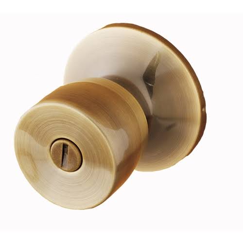 Polished Brass Steel Privacy Lockset M807