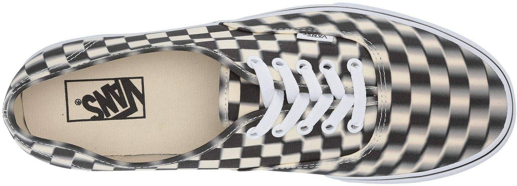 Blur Check Authentic Black Classic White Shoes Z601103