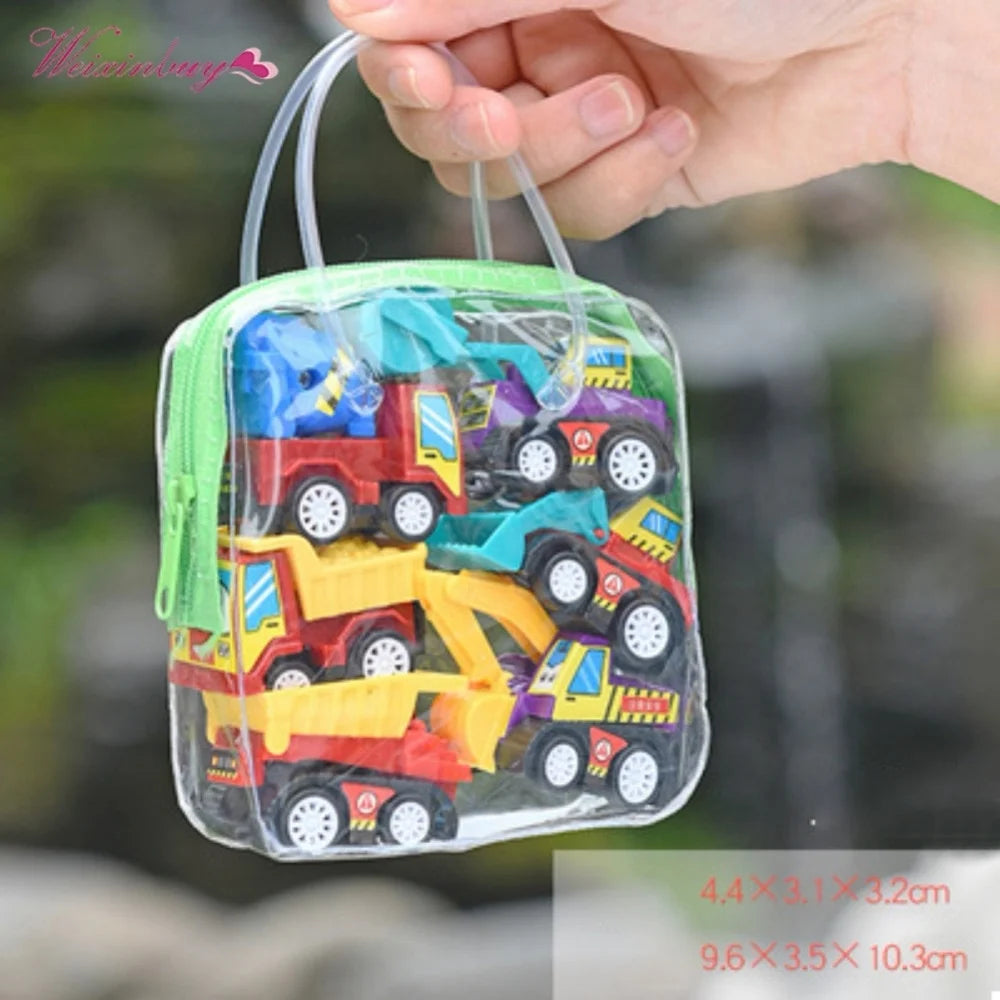 6pcs/set Pull Back Car Toys M7642
