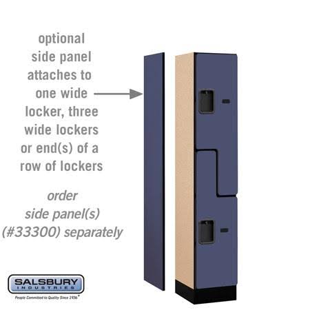 Blue Wood Locker F48761