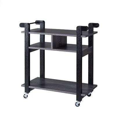 Black Kitchen Cart J441