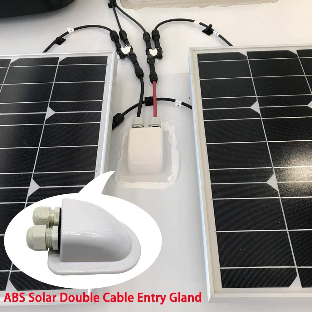 100 Watts Monocrystalline Solar RV Kit with 20A PWM LCD Charge Controller M513527