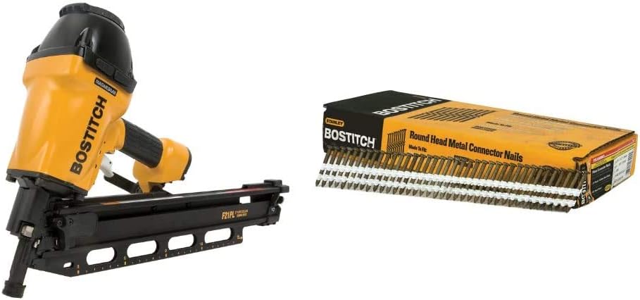 Pneumatic Framing Nailer, Round Head, 1-1/2-Inch to 3-1/2-Inch J430