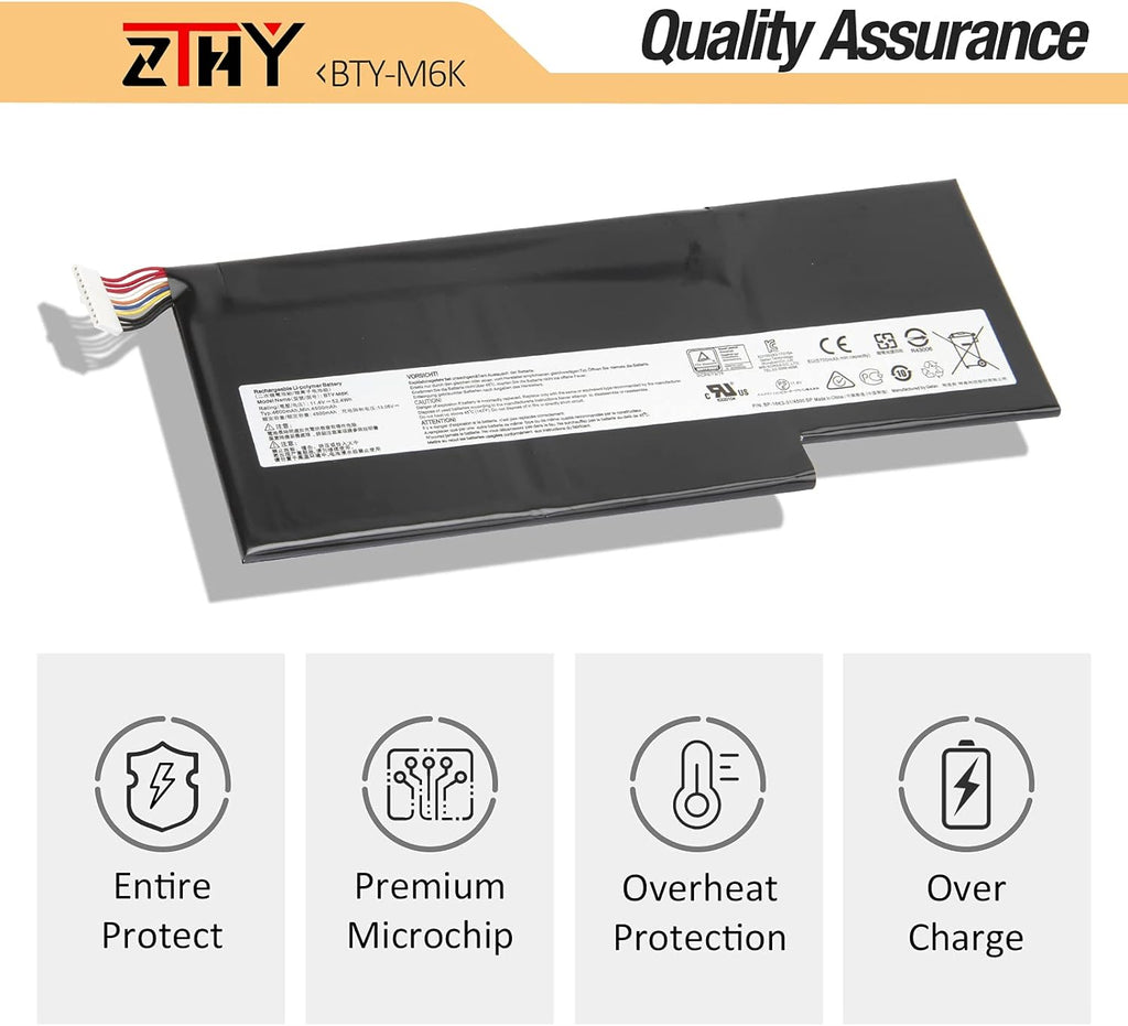 Laptop Battery 11.4V 52.4Wh 4500mAh 3Cell Pack of 2 V89477
