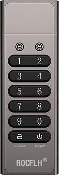 64GB Secure Encrypted USB Flash Drive with Keypad H648