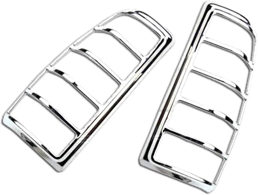 Pack of 2 Chrome Tail Light Trim Cover for GMC Sierra V496