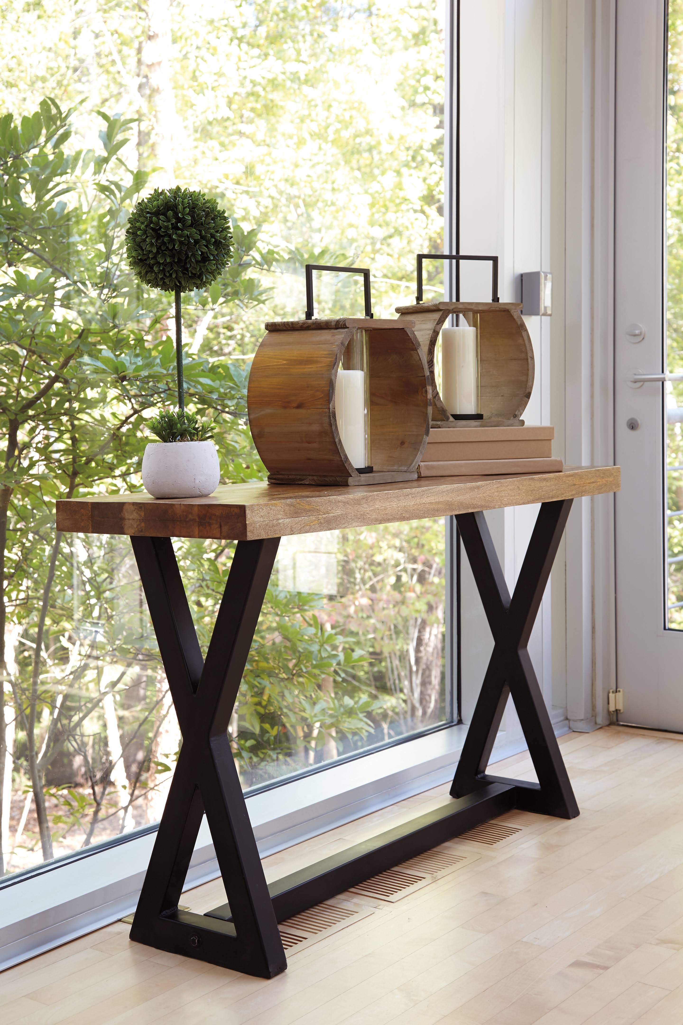Light Brown Sofa Table G56939