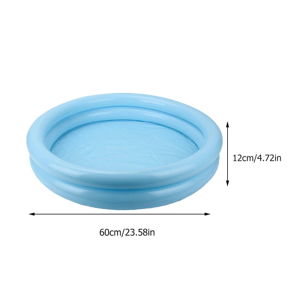2 Pcs Plastic Sandbox Tray Swimming Pool Toys C3625