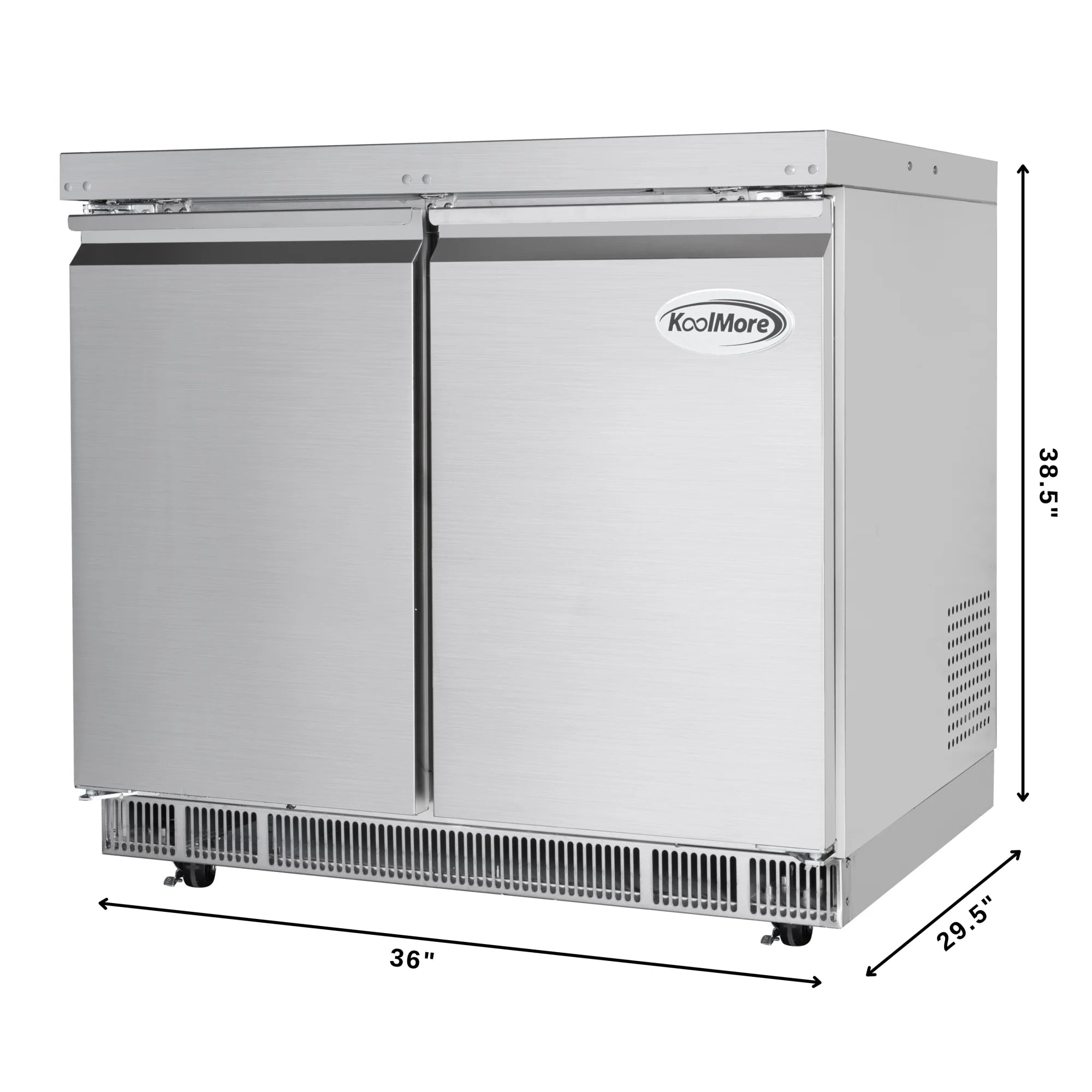 Commercial Refrigerated Prep Station Cold Table with 6 Pan Storage X2883