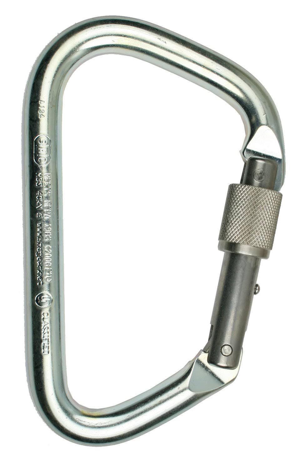 Steel Locking Screw Gate Carabiner M950453