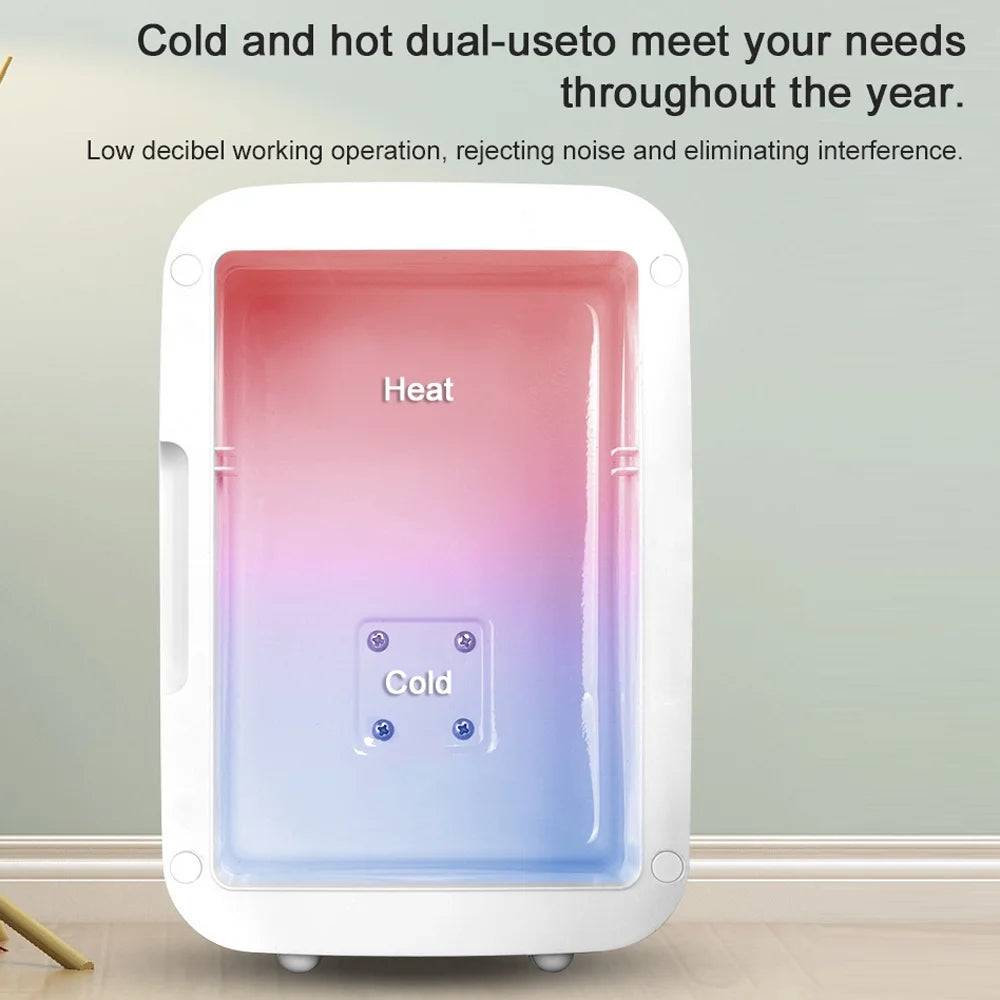 Portable Car Fridge Cooler Warmer 4L with LED Light O9297