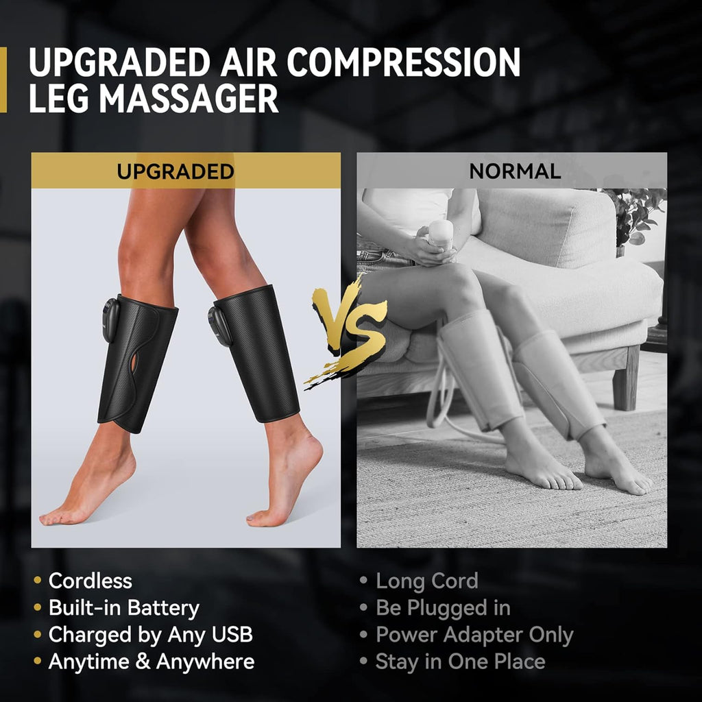 Cordless Calf Massager with 3 Modes 3 Intensities Q303