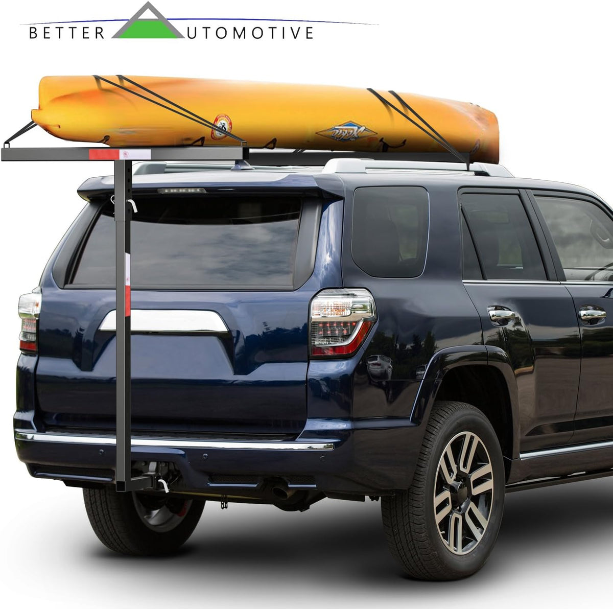 2" Truck Bed Trailer Hitch Mount Extender 500 LBS Capacity Utility Adjustable Universal Pick Up Extension Rack A352