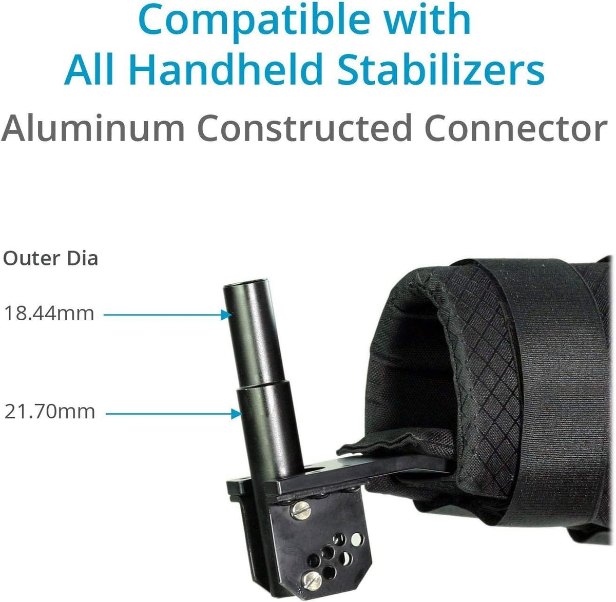 Camera Support Mount for Handheld DSLR DV Stabilization System F67297