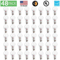 48 Pack LED A19 Light Bulb 9W 3000K Warm White O2232