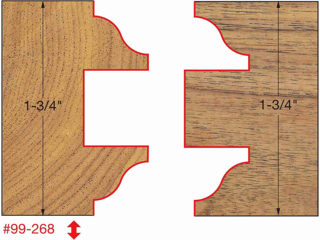 1-7/8-Inch Door Router Bit System X854551