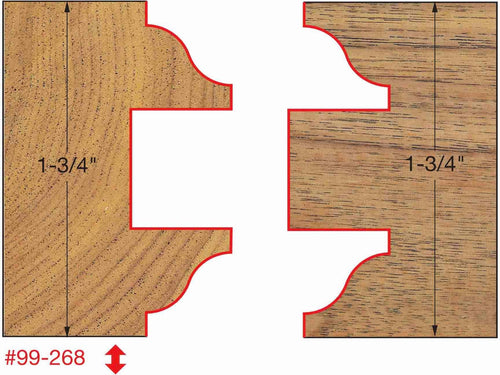 1-7/8-Inch Door Router Bit System X854551
