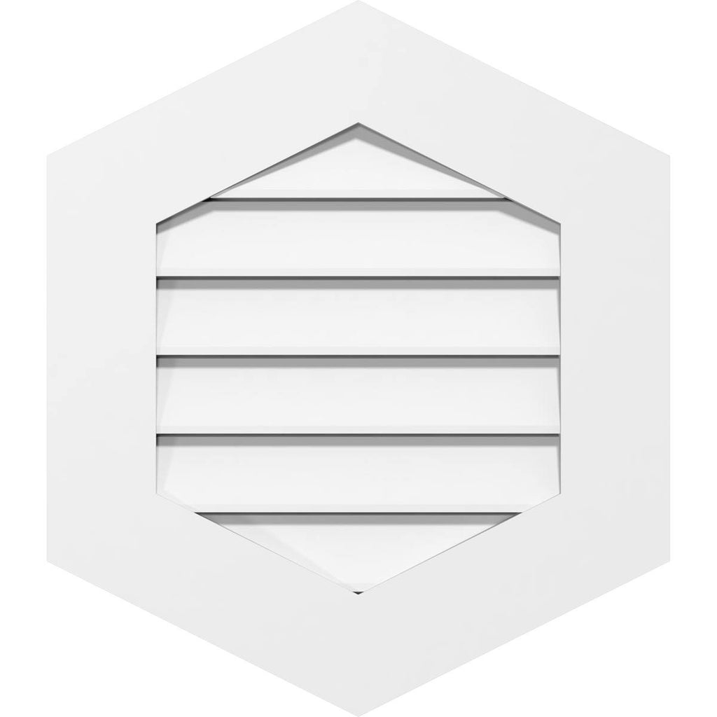 PVC Gable Vent 14/12 Pitch Z1311