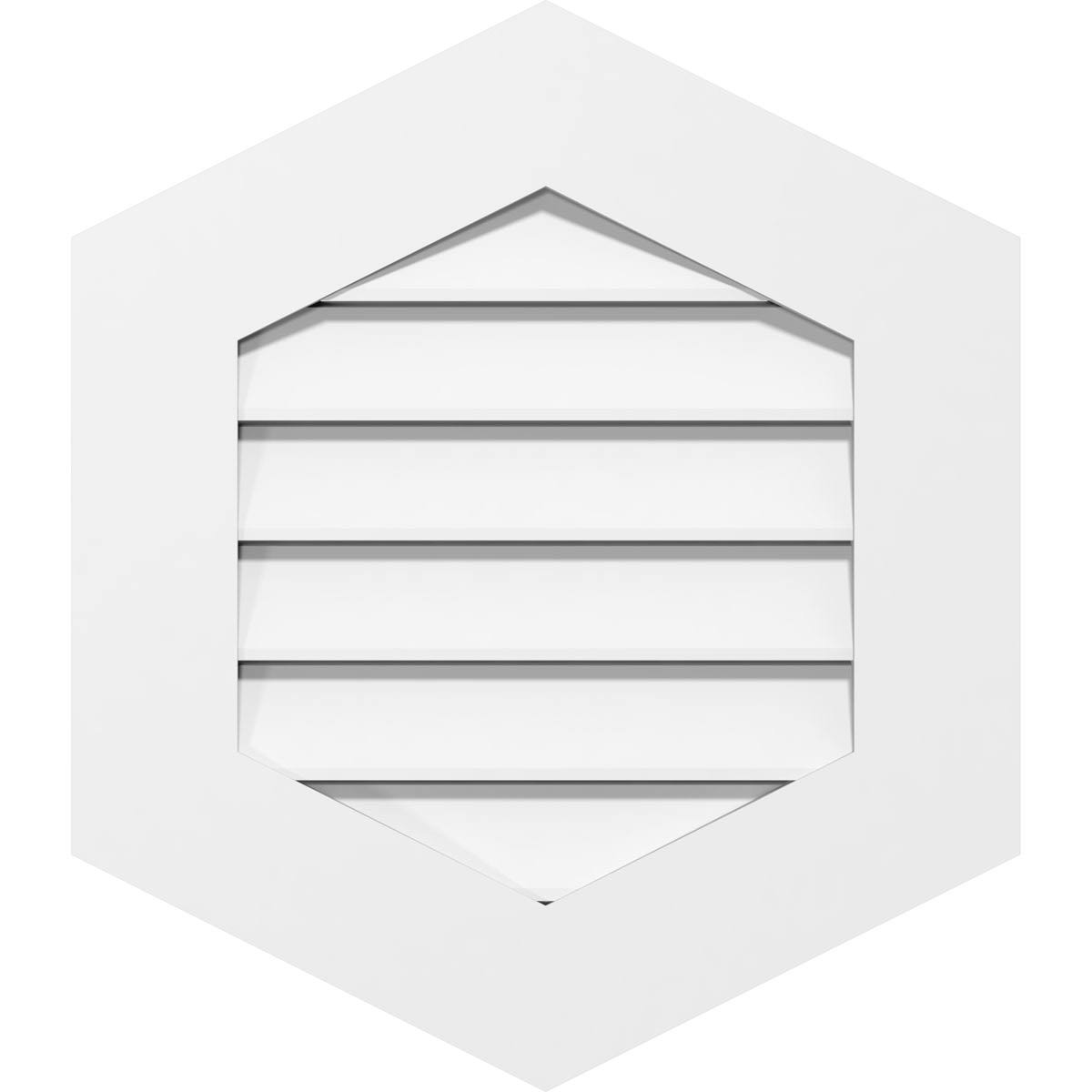 PVC Gable Vent 14/12 Pitch Z1311