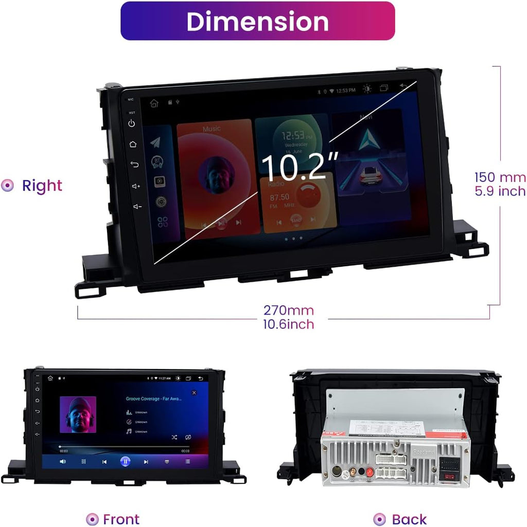 Car Stereo Bluetooth Radio with Touch Screen J431512