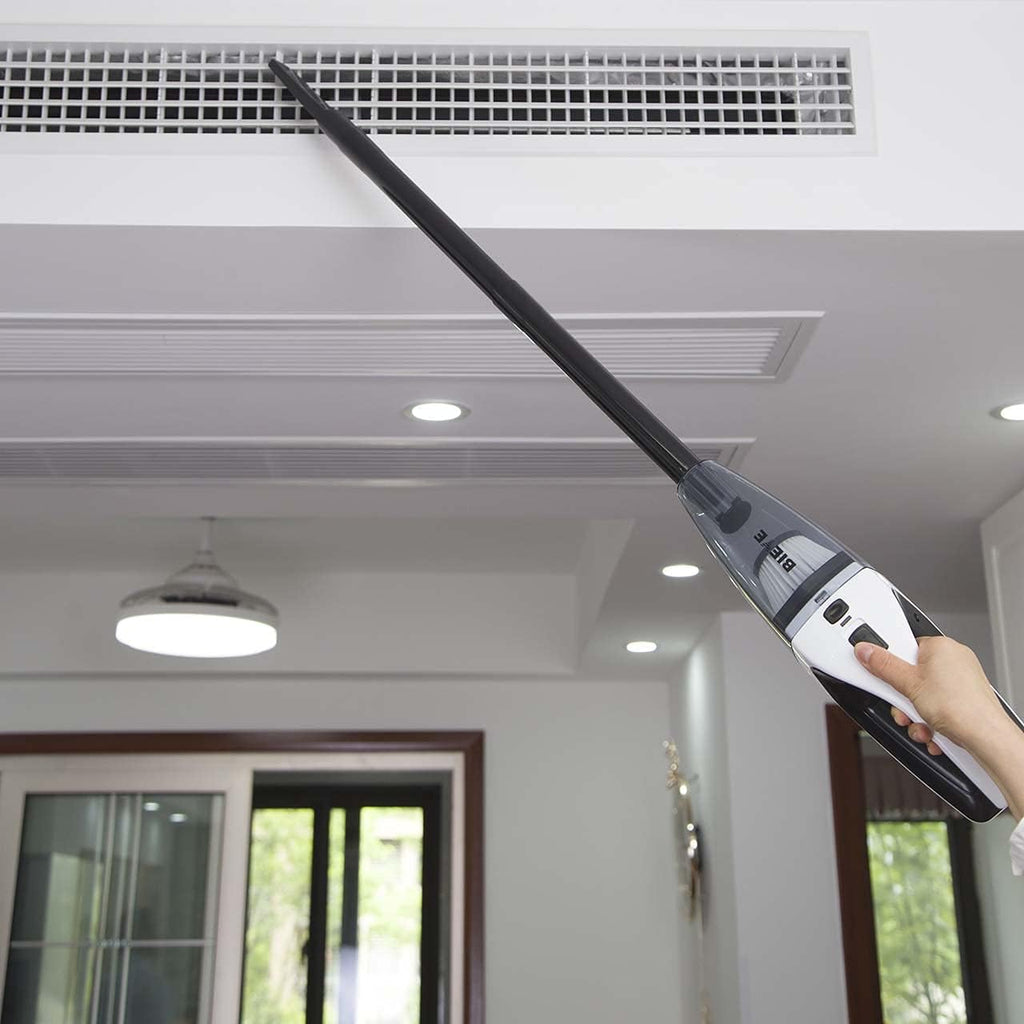 Cordless Stick Vacuum Cleaner Lightweight Handheld with Floor Brush, 5x2200mah Batteries 100W Motor Y616692