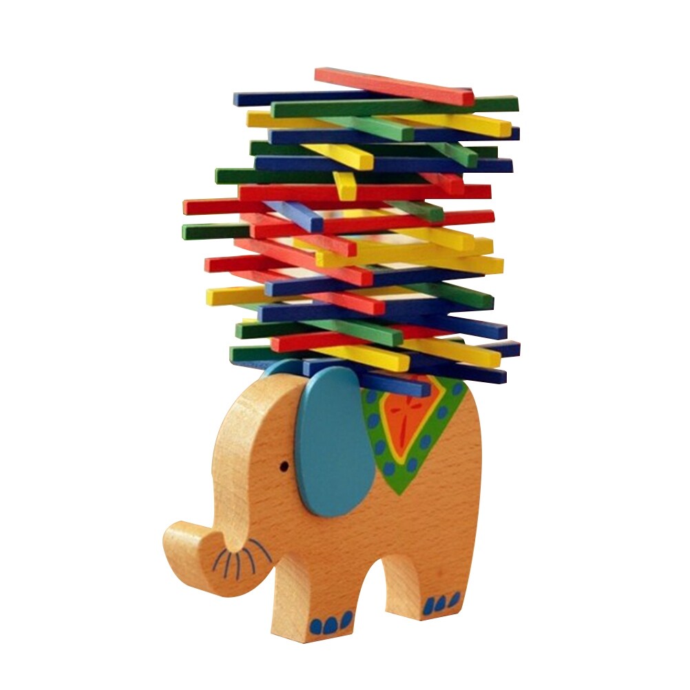 Wooden Stackable Building Blocks Educational Toys B526