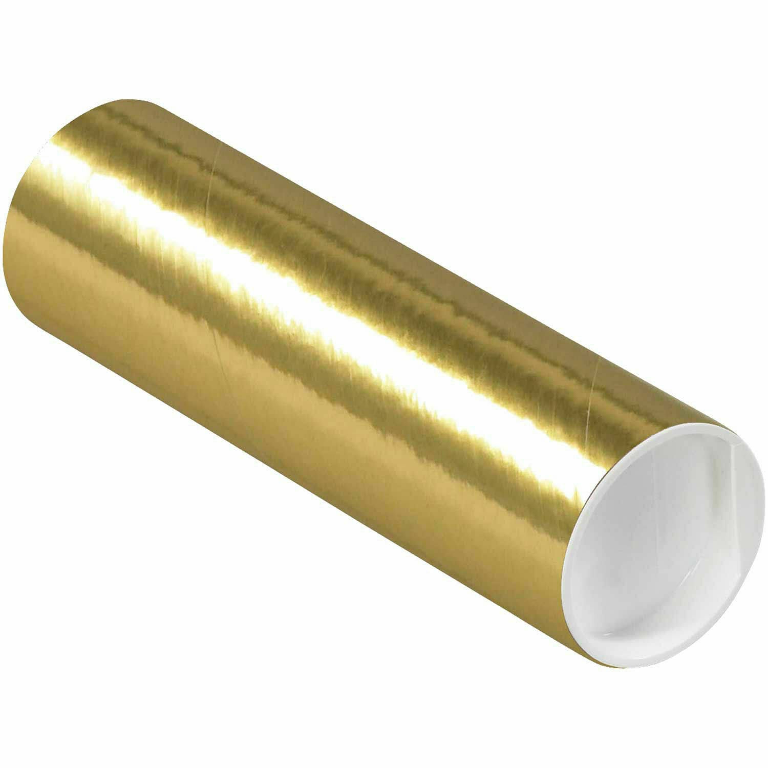 2 x 6x22 Gold Mailing Tubes - 50/Case D31651