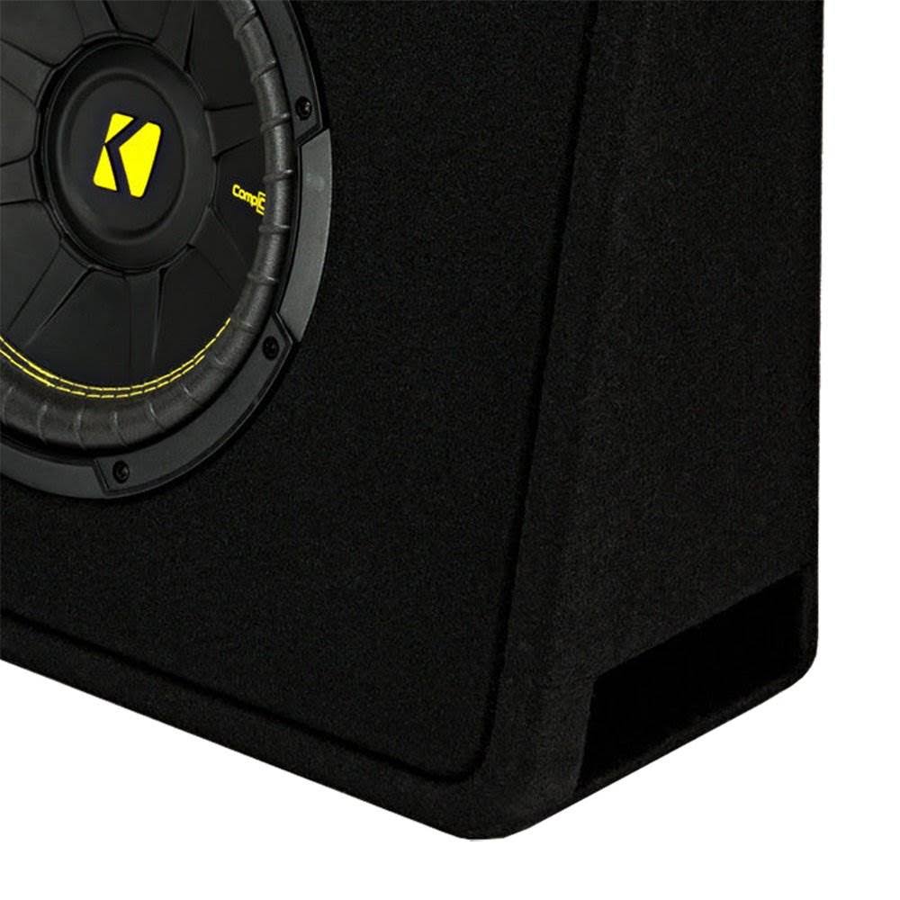 10x22 Black Carpet Loaded Car Subwoofer Enclosure M72960