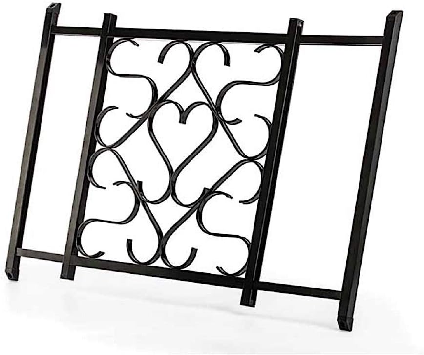 Adjustable Screen Door Grille - Black W28980