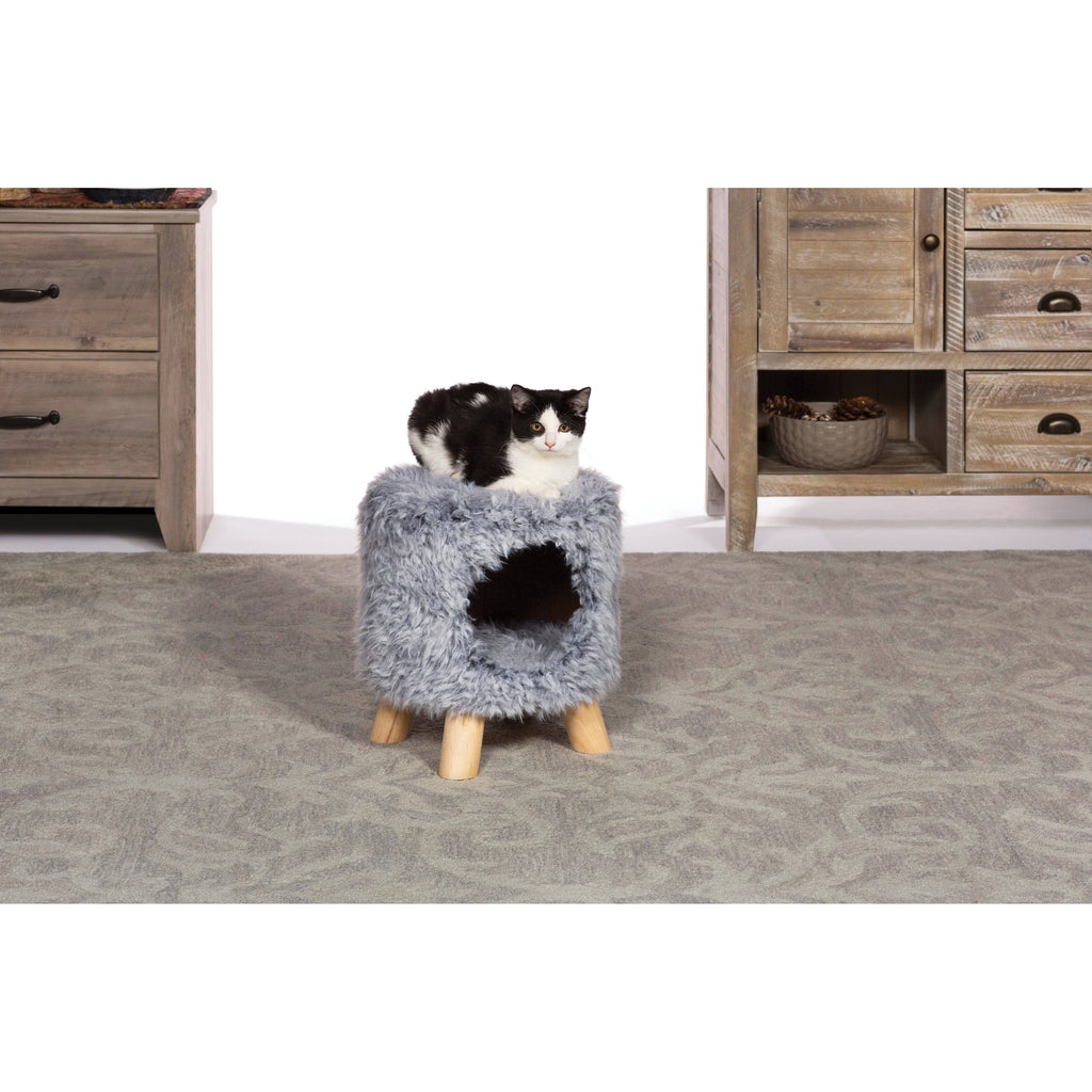 Gray Plush Cozy Cave G487