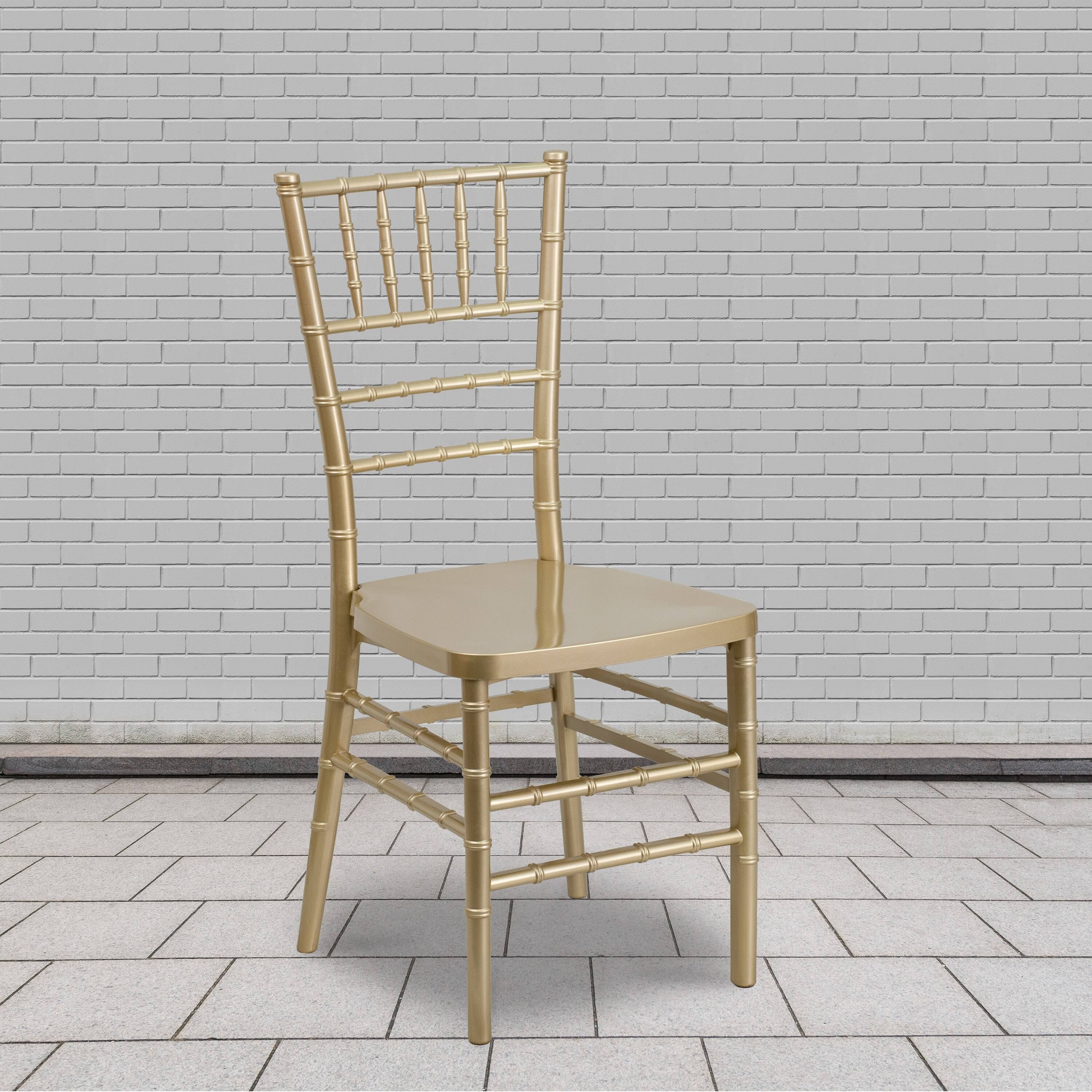 2 Pack Resin Stacking Chiavari Chair J71835