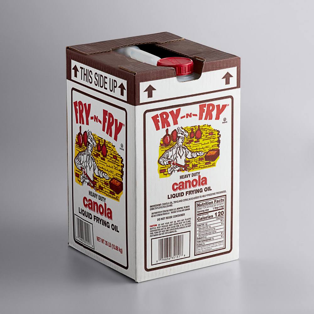 Canola Frying Oil - 35 lb X682