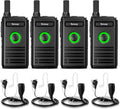 4 Pack Rechargeable Two Way Radio with Earpiece Z2467