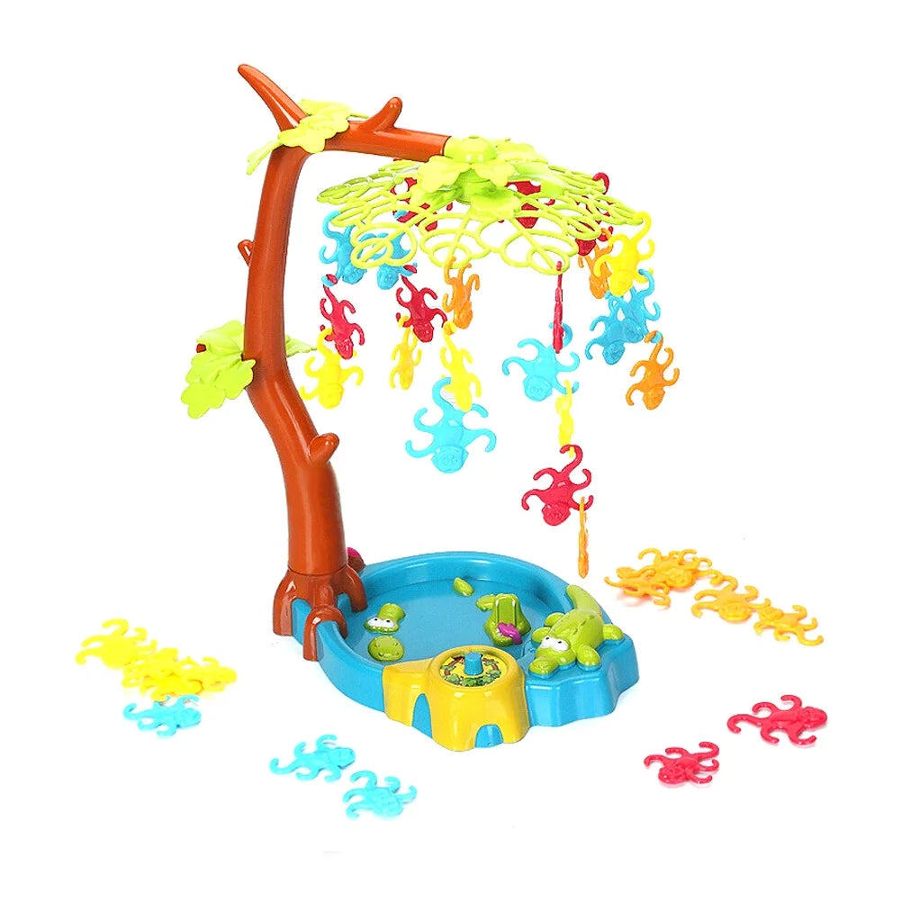 Monkey Swing Tree Board Game Educational Toys Q936113