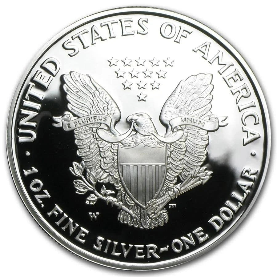 1 oz Proof Silver American Eagle with Box & COA M147890