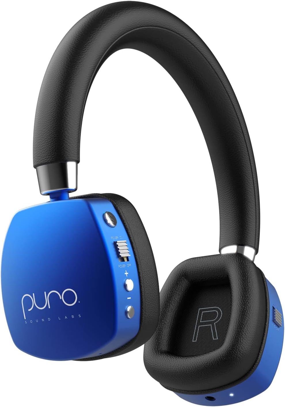 Red On-Ear Active Noise Cancelling Bluetooth Headphones for Kids with Built-in Microphone D97370