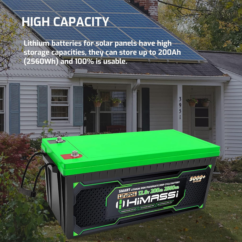 12v 200ah Bluetooth Lithium Iron Phosphate Battery U1364