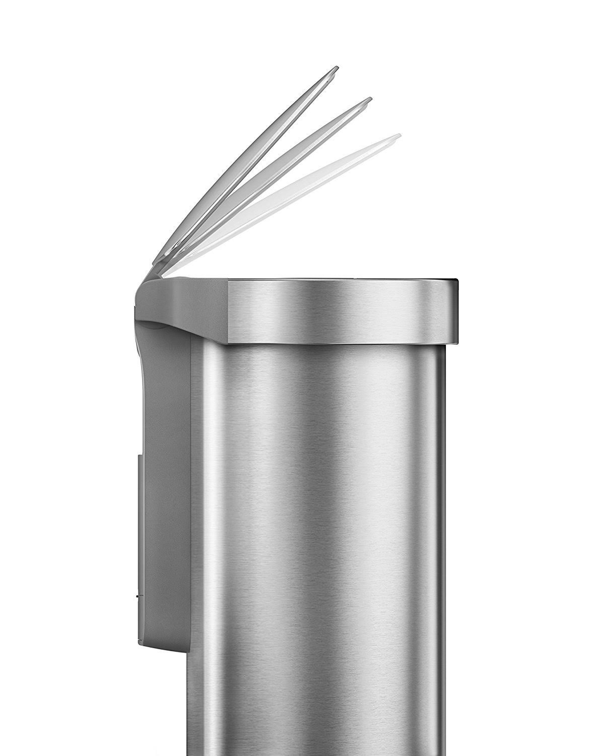 Brushed Stainless Steel Automatic Sensor Trash Can Z167060