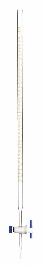 Burette, PTFE, 25ml, Grade A, PK6 C809
