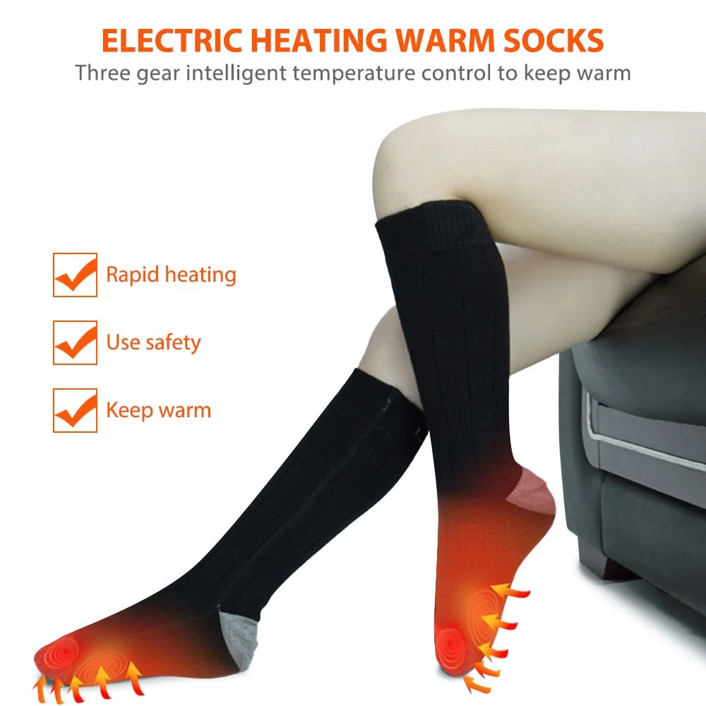 Heated Socks with Rechargeable Battery K402110