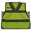 V-Neck Lime Mesh Public Safety Vest P58542